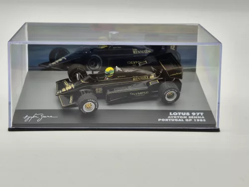 Lotus 97T F1 #12 (1985) - Portugal GP - Ayrton Senna - PILÓTÁVAL -  Edicola - 1:43