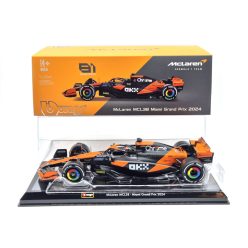   McLaren MCL38 F1 #81 (2024) - Oscar Piastri - PILÓTÁVAL -  Bburago - 1:24