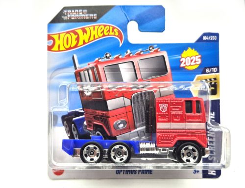 Hot Wheels Optimus Prime - HW Screen Time  6/10 - Transformers - 104/250 -  Hot Wheels - 1:64