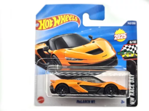 Hot Wheels McLaren W1 - HW Race Day 6/10 - 142/250 -  Hot Wheels - 1:64