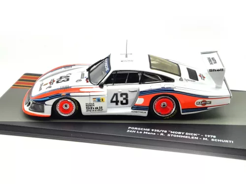 Porsche 935/78 3.2L Twin Turbo - Moby Dick -  Team Martini Racing - N 43 24h Le Mans - Edicola - 1:43