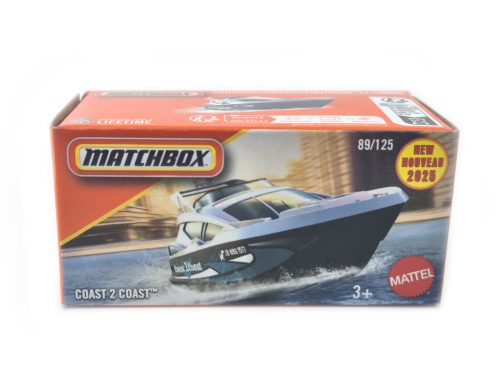 Coast 2 Coast motorcsónak - 89/125 -  Matchbox - 1:64