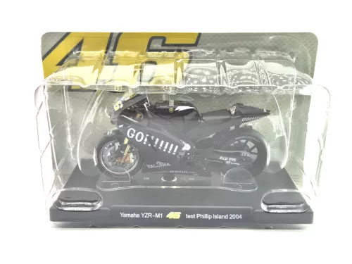 Moto GP - Yamaha YZR-M1 #46 (2004) motor - Philipp Island test - Valentino Rossi -  Edicola - 1:18