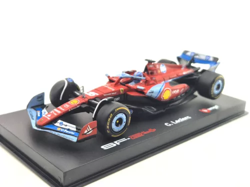 Ferrari SF-24 F1 #16 (2024) - Miami GP - Charles Leclerc - PILÓTÁVAL -  Bburago - 1:43