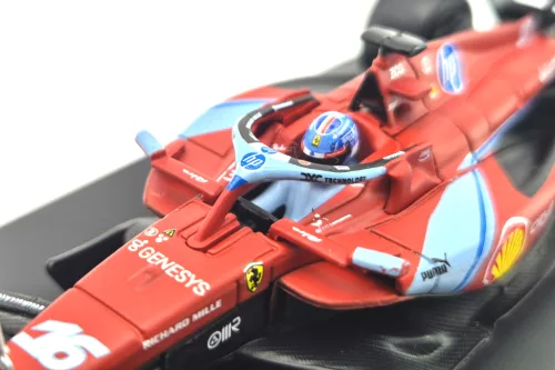 Ferrari SF-24 F1 #16 (2024) - Miami GP - Charles Leclerc - PILÓTÁVAL -  Bburago - 1:43
