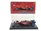 Ferrari SF-24 F1 #55 (2024) - Miami GP - Carlos Sainz - PILÓTÁVAL -  Bburago - 1:43