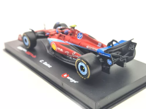 Ferrari SF-24 F1 #55 (2024) - Miami GP - Carlos Sainz - PILÓTÁVAL -  Bburago - 1:43