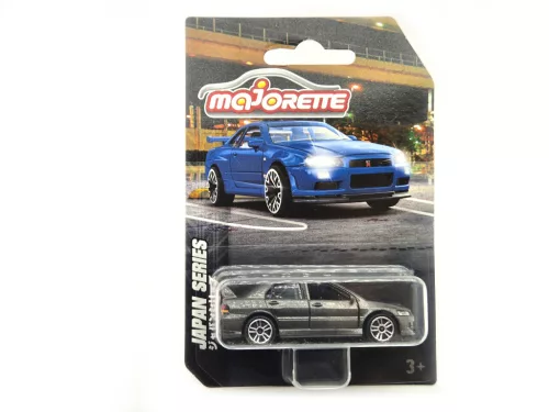 Mitsubishi Lancer Evolution EVO - szürke -  Majorette - 1:64