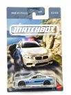 BMW F10 M5 Police - 02/05 - hosszú kártyás -  Matchbox - 1:64