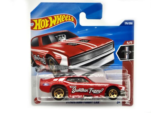Hot Wheels '71 Ford Mustang Funny Car - Mustang 60 4/5 - 175/250 -  Hot Wheels - 1:64