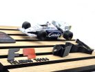 Toleman Hart TG184 F1 #19 (1984) - Ayrton Senna - dísztáblán - dísztárgy -  Edicola - 1:24