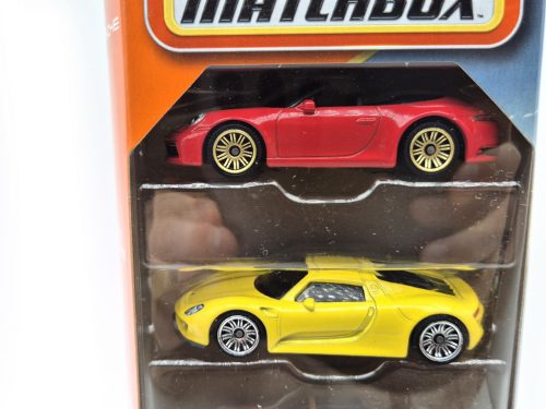 Matchbox 5 darabos autó szett - Porsche Heroes / Héros  -  Matchbox - 1:64