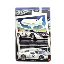   Hot Wheels Ford GT40 - Silver Series 1/5 - hosszú kártyás -  Hot Wheels - 1:64