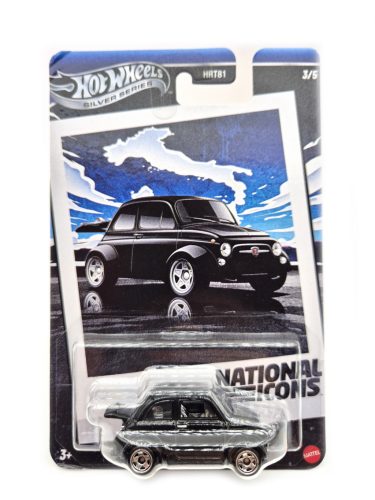 Hot Wheels '60s Fiat 500 D Modificado - Silver Series 3/5 - hosszú kártyás -  Hot Wheels - 1:64
