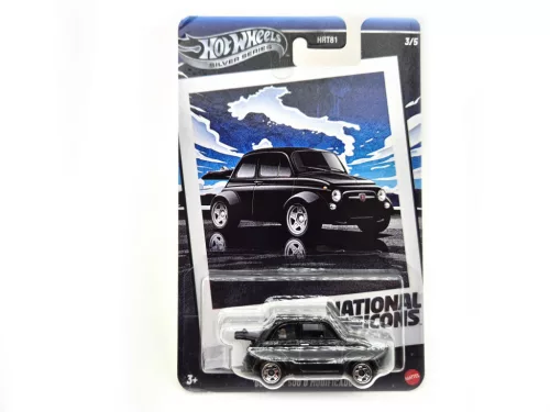 Hot Wheels '60s Fiat 500 D Modificado - Silver Series 3/5 - hosszú kártyás -  Hot Wheels - 1:64