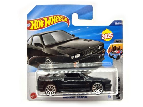 Hot Wheels Maserati Shamal - HW Metro 4/5 - 58/250 - fekete -  Hot Wheels - 1:64