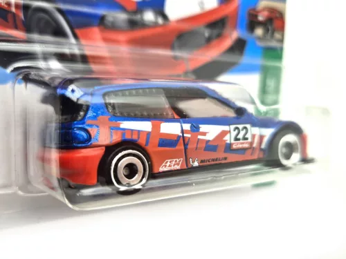 Hot Wheels Honda Civic Custom - HW Reverse Rake 5/5 - 201/250 -  Hot Wheels - 1:64