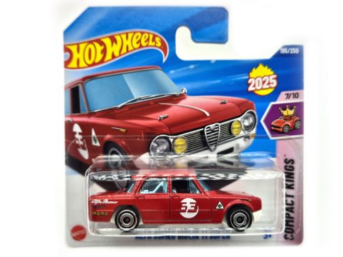 Hot Wheels Alfa Romeo Giulia TI Super - Compact Kings 7/10 - 195/250 -  Hot Wheels - 1:64