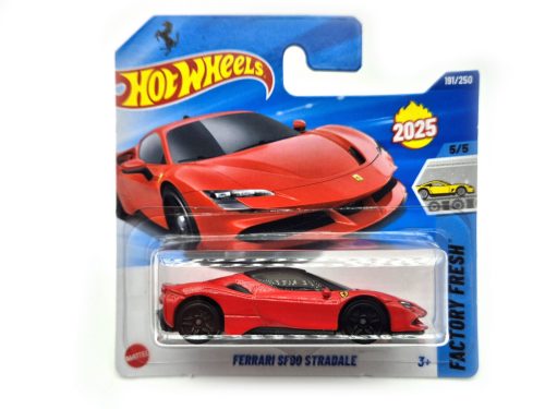 Hot Wheels Ferrari SF90 Stradale - Factory Fresh 5/5 - 191/250 -  Hot Wheels - 1:64