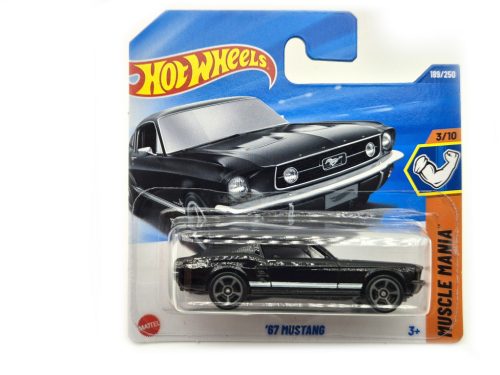 Hot Wheels '67 Mustang - Muscle Mania 3/10 - 189/250 -  Hot Wheels - 1:64