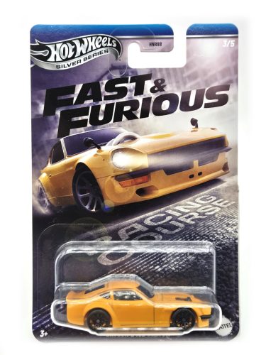 Hot Wheels Datsun 240Z Custom - Silver Series 3/5 - Fast and Furious - hosszú kártyás -  Hot Wheels - 1:64