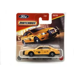 Ford Police Interceptor - 29/125 -  Matchbox - 1:64