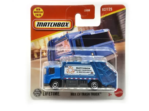 MBX EV Trash Truck - 62/125 -  Matchbox - 1:64