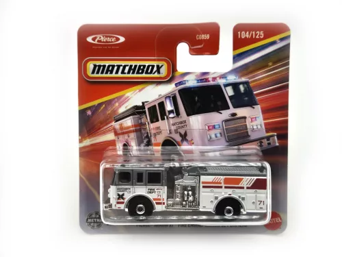 Pierce Arrow XT Fire Engine / Camion de Pompiers - tűzoltóautó  - 104/125 -  Matchbox - 1:64