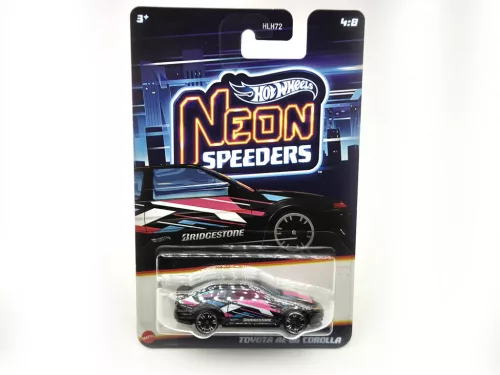 Hot Wheels Toyota AE-86 Corolla - Neon Speeders -  Hot Wheels - 1:64