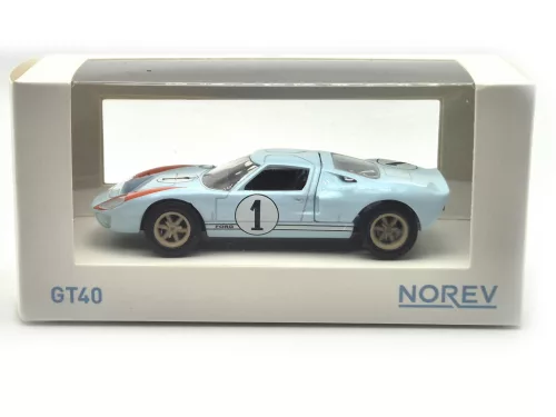 Ford GT40 MKII. 7.0L V8 #2 (1966) - 24h Le Mans - K. Miles - D. Hulme -  Norev - 1:43