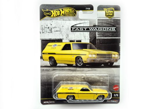 Hot Wheels Premium - Fast Wagons 2/5 - '70 Chevelle SS Wagon -  Hot Wheels - 1:64