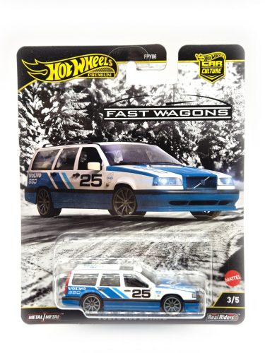 Hot Wheels Premium - Fast Wagons 3/5 - Volvo 850 Estate -  Hot Wheels - 1:64