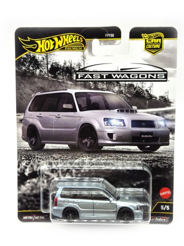 Hot Wheels Premium - Fast Wagons 5/5 - Subaru Forester STI -  Hot Wheels - 1:64