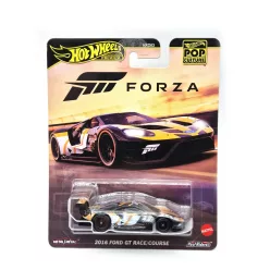   Hot Wheels Premium - Pop Culture - Forza - 2016 Ford GT Race/Course -  Hot Wheels - 1:64