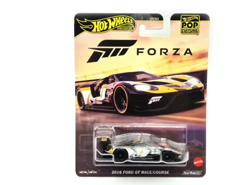Hot Wheels Premium - Pop Culture - Forza - 2016 Ford GT Race/Course -  Hot Wheels - 1:64