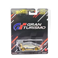   Hot Wheels Premium - Pop Culture - Gran Turismo - Lamborghini Huracan LP 620-2 Super Trofeo -  Hot Wheels - 1:64