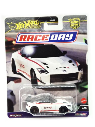 Hot Wheels Premium - Car Calture Race Day 4/5 - 2023 Nissan Z GT4 -  Hot Wheels - 1:64