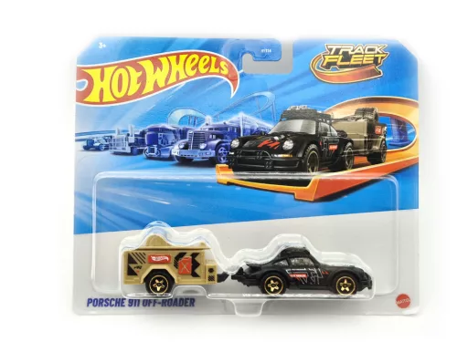 Hot Wheels Track Fleet - Porsche 911 Off-Roader - fekete -  Hot Wheels - 1:64
