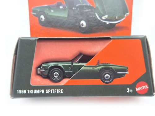 Matchbox Moving Parts - 1969 Triumph Spitfire - zöld -  Matchbox - 1:64