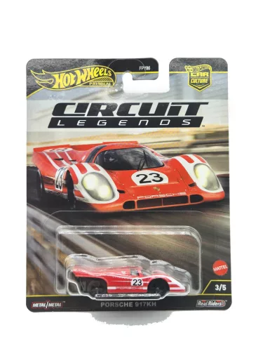 Hot Wheels Premium - Car Culture Circuit Legends 3/5 - Porsche 917KH -  Hot Wheels - 1:64