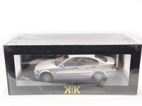 BMW E46 sedan (1999) - ezüst -  KK-Scale - 1:18