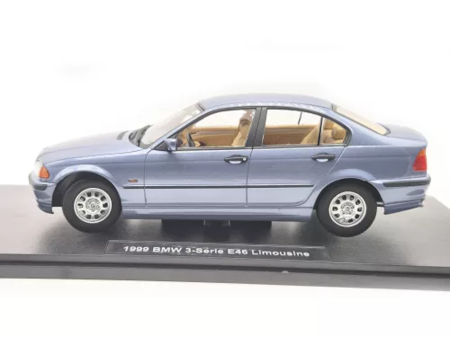 BMW E46 sedan (1999) - kék -  KK-Scale - 1:18