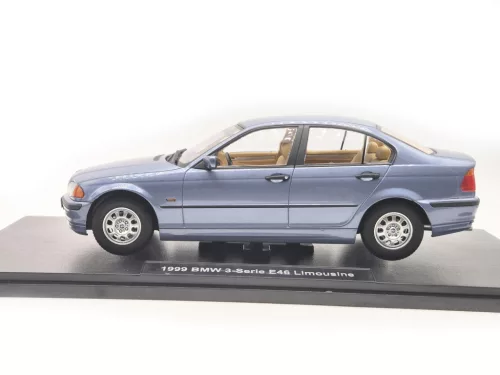 BMW E46 sedan (1999) - kék -  KK-Scale - 1:18