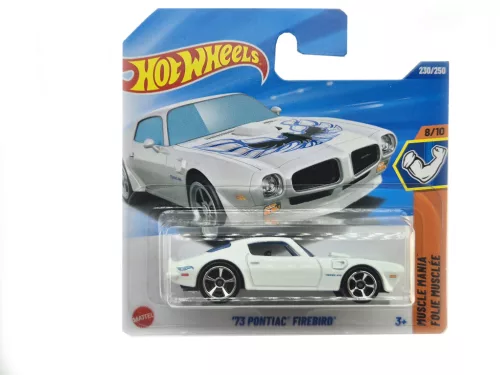 73 Pontiac Firebird - Muscle Mania Folie Musclée 8/10 - 230/250 -  Hot Wheels - 1:64