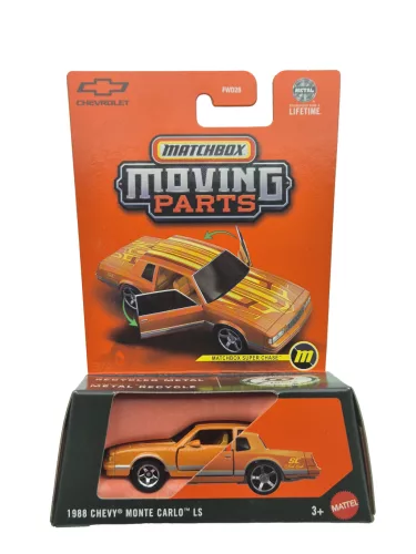 Matchbox Moving Parts - 1988 Chevy Monte Carlo LS - Super Chase -  Matchbox - 1:64