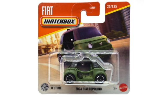 Fiat Topolino - 2024 - 25/125 - bliszteres -  Matchbox - 1:64