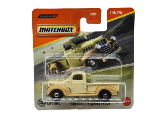Dodge V-Series Truck (1940) - 119/125 - bliszteres -  Matchbox - 1:64
