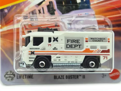 Blaze Buster II tűzoltó tűzoltóautó - 03/125 - bliszteres -  Matchbox - 1:64