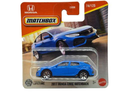 Honda Civic Hatchback (2017) - 74/125 - bliszteres -  Matchbox - 1:64