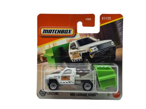 MBX Garbage Scout - 97/125 - bliszteres -  Matchbox - 1:64